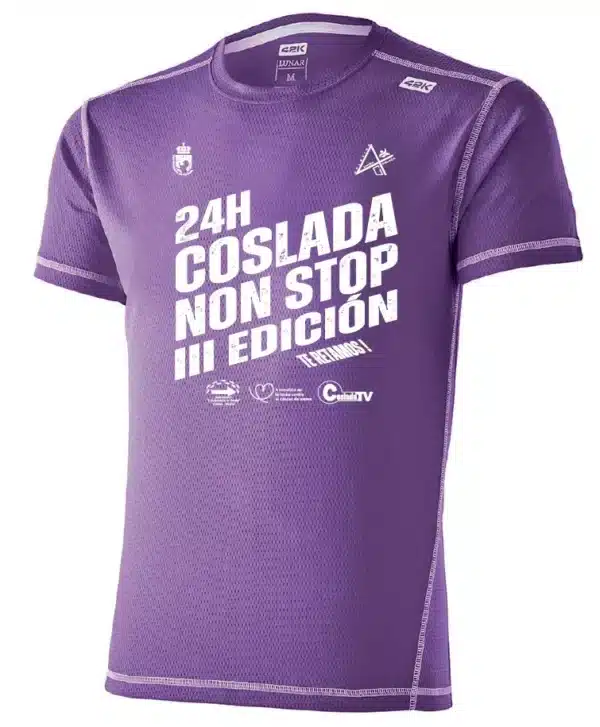 Camiseta Solidaria 24H NONSTOP Coslada - Imagen 2
