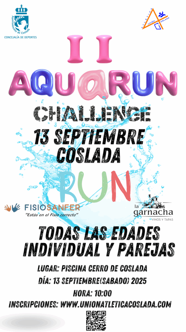 Inscripción Menores AQUARUN (10 €)